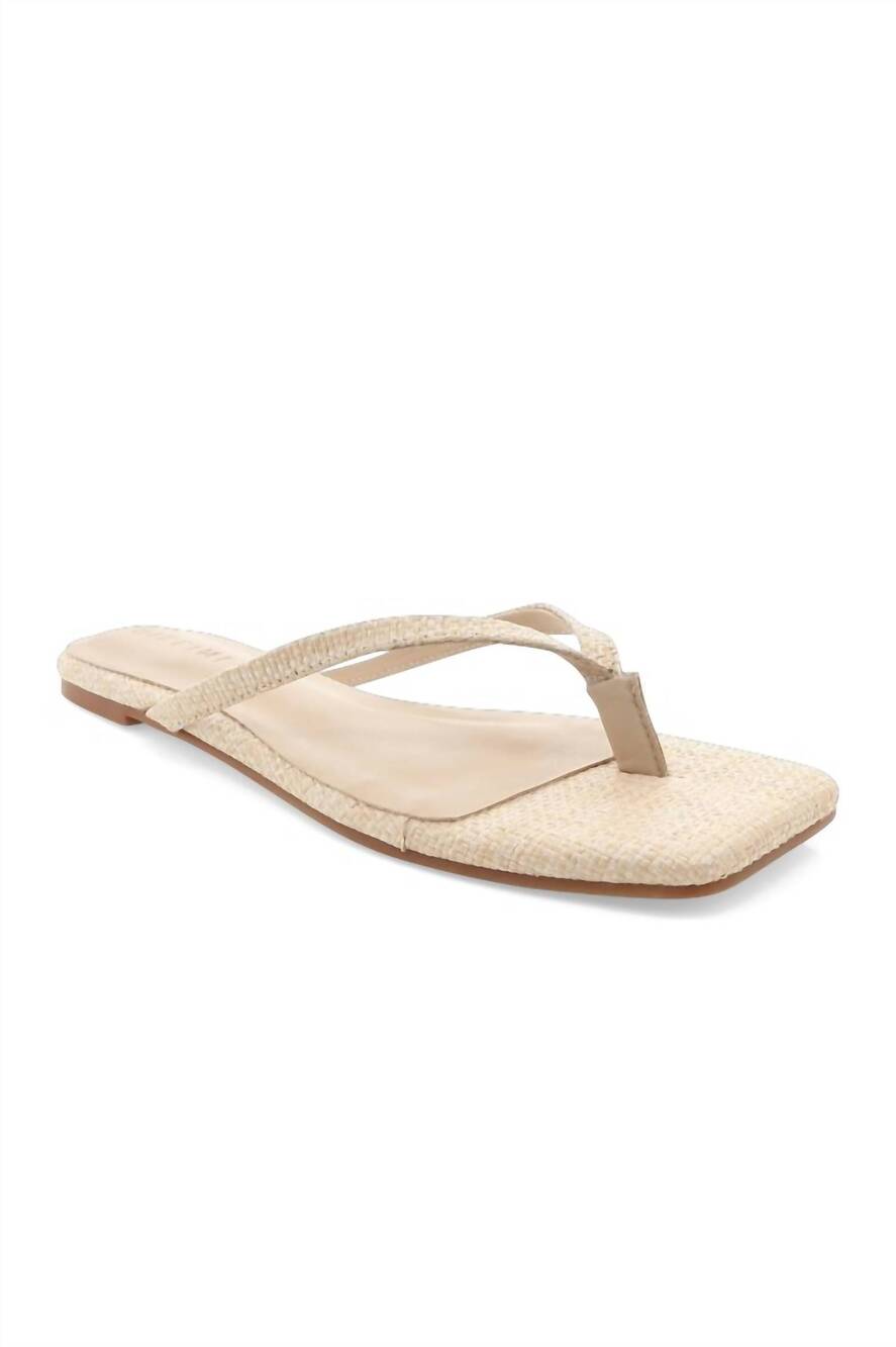 NEW BILLINI women's tove sandal in natural
